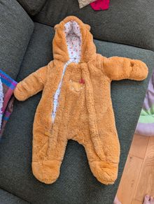 Teddy bear snowsuit