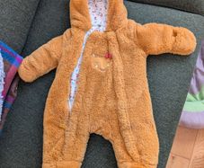 Teddy bear snowsuit