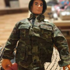 Vintage Power Team Action Doll with Accessories
