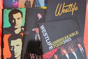 Westlife Tour programmes -  mainly older collectible ones