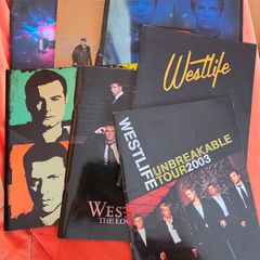 Westlife Tour programmes -  mainly older collectible ones