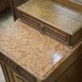 Antique French Oak Mirrored Dressing Stand Image 6