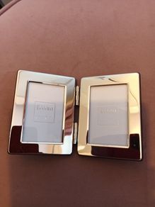 Silver photo frame