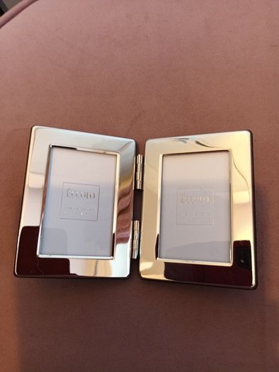 Silver photo frame