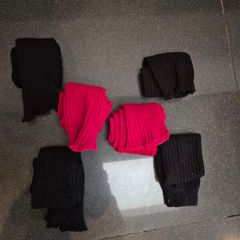Dance & Pole Leg Warmer Bundle  2x Thigh High Stirrup + 1x Knee High for DanceTraining