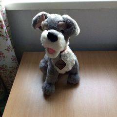 Vintage Disney Store Tramp Plush with Name Tag