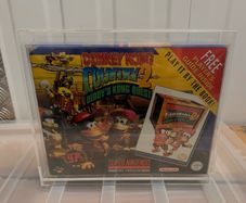 Donkey kong country 2 big box Nintendo snes