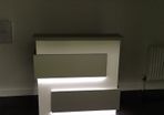 Bespoke Reception Desk.
