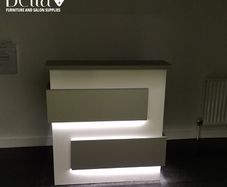 Bespoke Reception Desk.