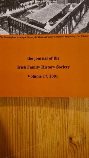 Irish Family History Journals Of The Irish Family History Society. See Photos For Years. All In Very Good Condition.