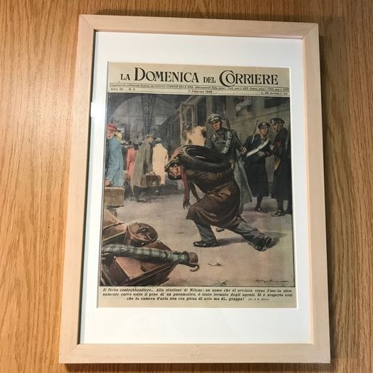 Vintage La Domenica del Corriere  1st February 1948