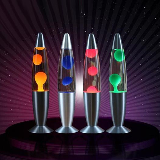 Brand New Amazing Metal Base Jelly-Fish Lighting Wax Volcano Lava Lamp.