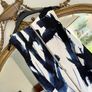 Coast White Blue Printed Summer Dress UK 10 Image 7