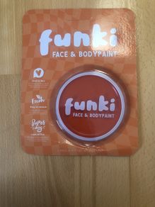 Orange face and body paint unopened