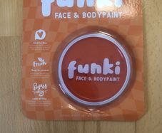 Orange face and body paint unopened