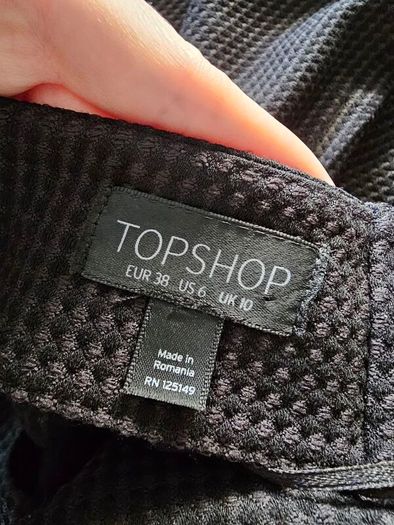 TOPSHOP mini skirt size 10