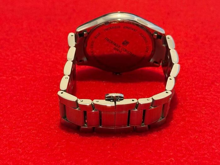 Frederique Constant Classics Swiss Made Watch, Blue Dial, Full Set