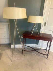 Beautiful Floor Lamp with free table lamp.