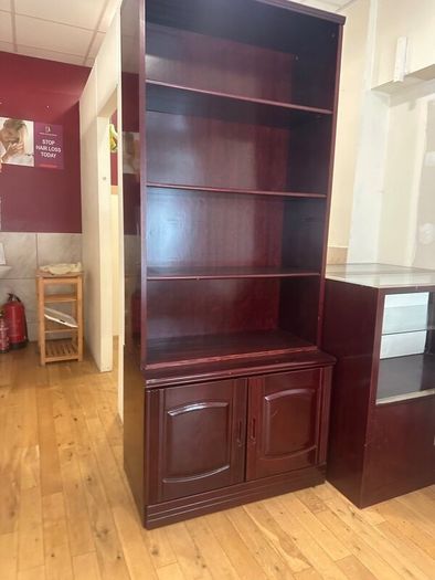 Premium Mahogany Display Cabinets & Glass Units