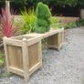 Garden Bench Planter Image 4