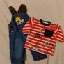 Next Baby Demin Dungaree,s & Top Image 7