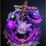 Gastly, Haunter and Gengar resin 3d print Image 5