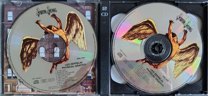 Led Zeppelin - Physical Graffiti 2 x CD (1975) 1995 Reissue, Remastered EX+