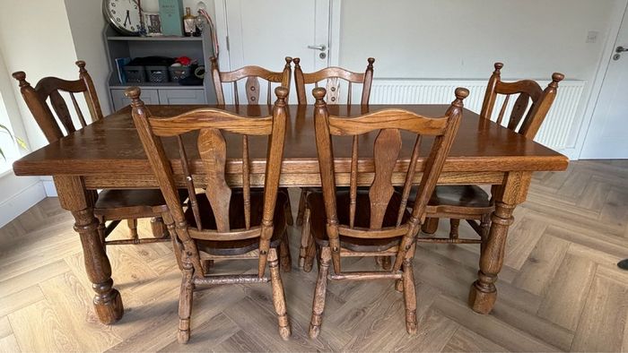 Dining table & 6 chairs FREE if collected