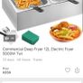Deep Fryer 12L Electric Fryer 5000W Twin Basket Image 5