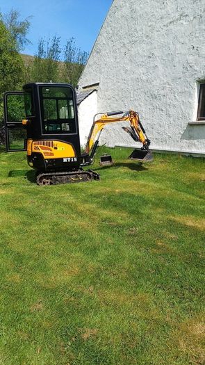 Hightop ht15 pro mini digger - kubota engine