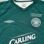 Genuine Vintage 2004 Celtic Glasgow Champions Embroidered Away Jersey Shirt Mens Medium Image 3