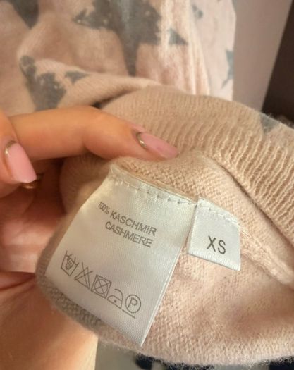 Lucy Nagle 100% cashmere jumper
