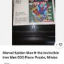 Marvel Spider-Man Iron Man 500 Piece Jigsaw For Sale Image 4