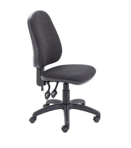 2 Lever Calypso Upholstered Charcoal with arms