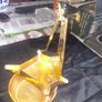 A Genuine Antique French Oil Lamp, Hanging Miners Lamp, Image 3