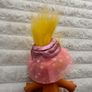 Vintage Russ Genie Harem Jeanie Troll Doll Belly Dancer approx. 11 cm. Used Please see photos Image 7