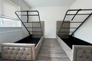 Single ottoman Gaslift Beds and Mattress