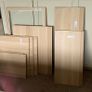 Ikea light oak pax shelves, drawers, hangers Image 2