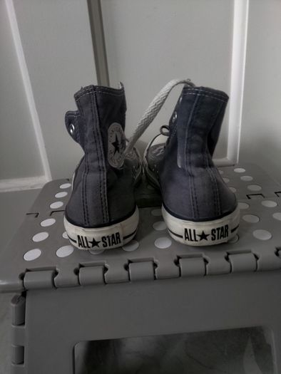 Converse Hightops.