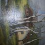2 sided antique oil painting Image 4