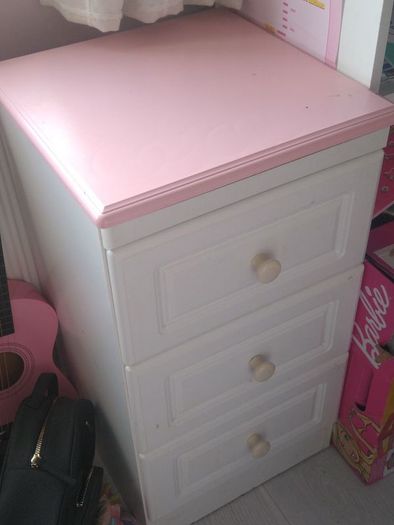 3 piece girls bedroom furniture set