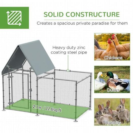 Walk-In Chicken Run & Small Animal Enclosure