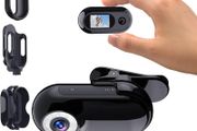 Mini Body Camera 1080P with 32GB Card Helmet Camera Body Cameras with Audio and Video Recording Multi-Function Accessory Body Cam Black