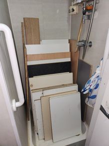 Small shelves & MDF boards