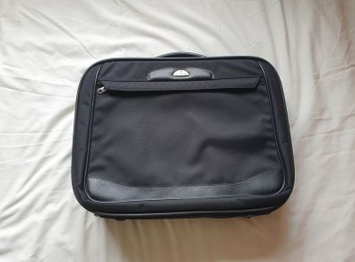 Samsonite small travel suitcase black