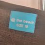 Black The beach cover up size UK18 EU46 Postage included Image 4