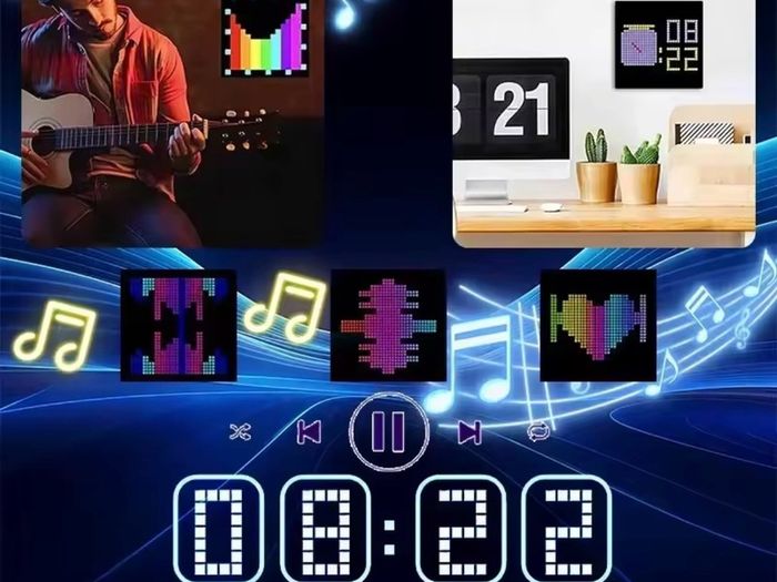 LED Pixel Display Frame 32x32