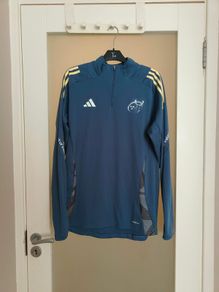 2024/2025 adidas Munster Rugby Training Half-Zip Top.