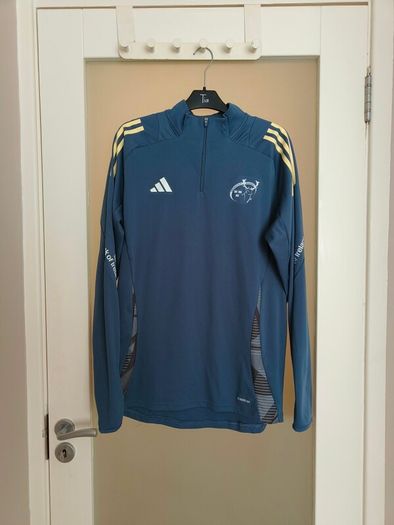 2024/2025 adidas Munster Rugby Training Half-Zip Top.