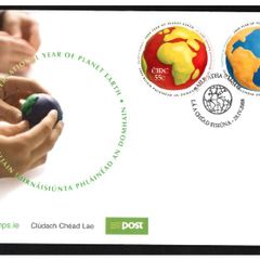2008 Ireland International Year of the Planet Commemorative Stamps An Post First Day Cover (FDC)